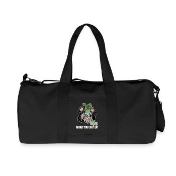Monde financier humoristique - Sac de sport en toile recyclée Stanley/Stella - noir - Devant