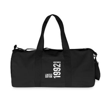 November 1992 Limited Edition November 1992 - Recycled Canvas Sports Bag by Stanley/Stella - black - Front