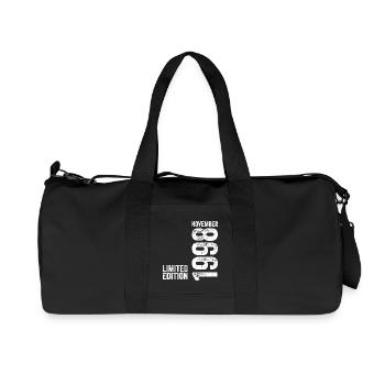 November 1998 Limited Edition November 1998 - Recycled Canvas Sports Bag by Stanley/Stella - black - Front