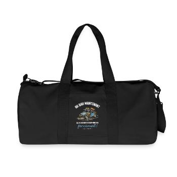 Elle va marcher beaucoup moins bien forcement... - Sac de sport en toile recyclée Stanley/Stella - noir - Devant