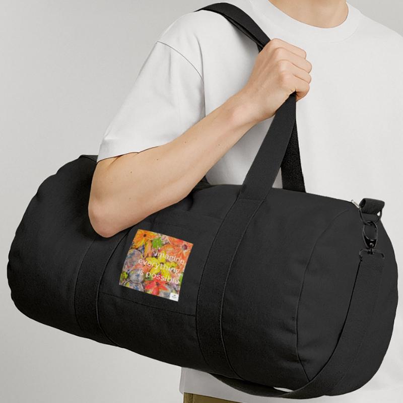 imagine everything is possible I statementstyle  Recycelte Canvas-Sporttasche von Stanley/Stella