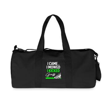 I_Came_I_Mowed_I_Kicked_Grass - Sac de sport en toile recyclée Stanley/Stella - noir - Devant