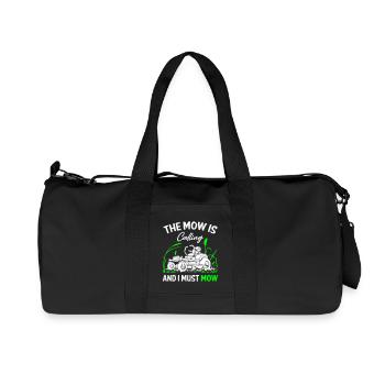 The_Mow_is_Calling_and_I_Must_Mow - Sac de sport en toile recyclée Stanley/Stella - noir - Devant