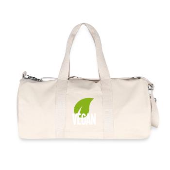 t-shirt végétalien - Sac de sport en toile recyclée Stanley/Stella - blanc naturel - Devant