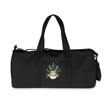 Ganjalf - Recycled Canvas Sports Bag by Stanley/Stella - black - Front