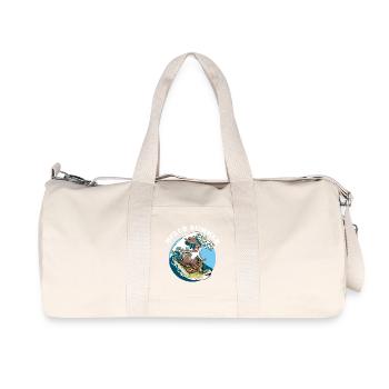 Hello summer - hi summer - Recycled Canvas Sports Bag by Stanley/Stella - natural - Front