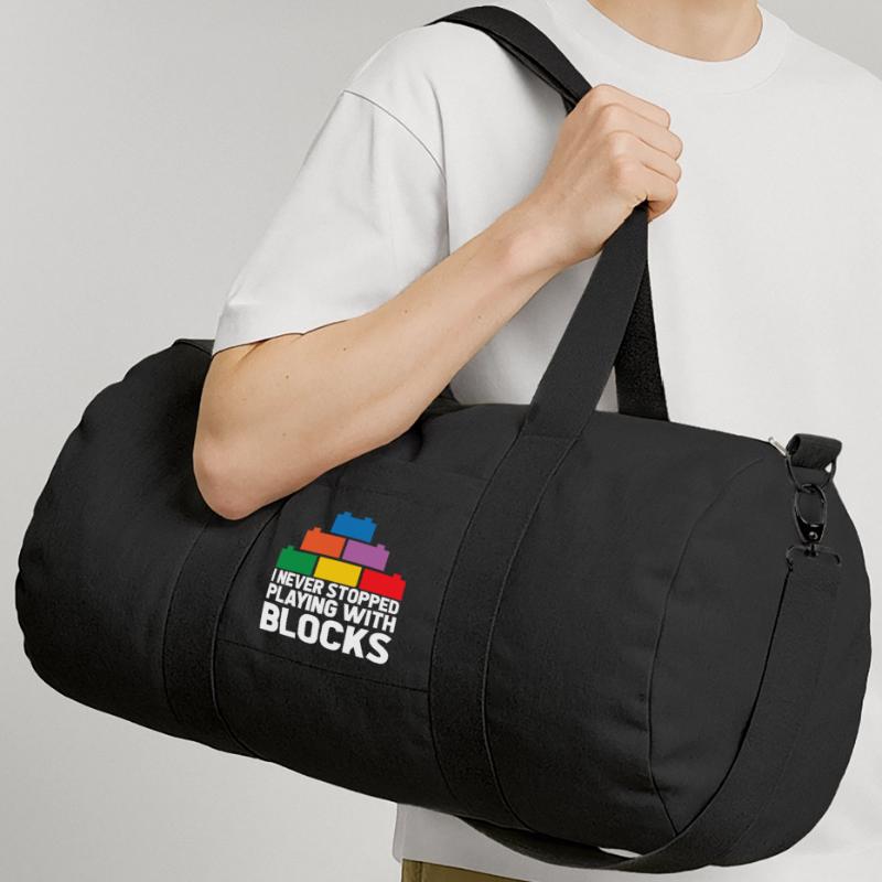 Constructeur de briques Jouets Blocs Blocs de serrage Briques Sac de sport en toile recyclée Stanley/Stella