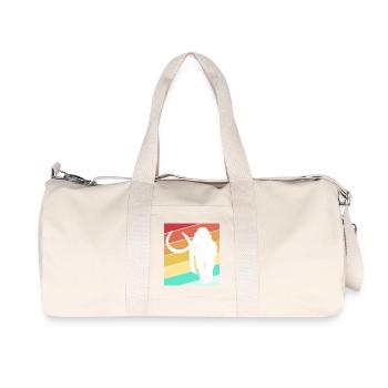 Mammouth - Sac de sport en toile recyclée Stanley/Stella - blanc naturel - Devant