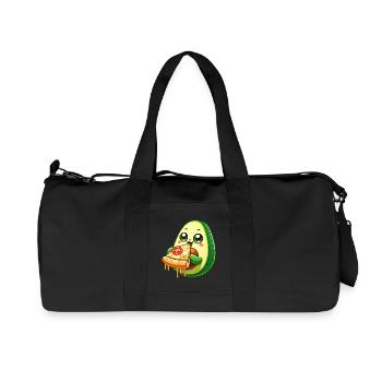 Pizza à l’avocat Pizza Lover Pizza italienne - Sac de sport en toile recyclée Stanley/Stella - noir - Devant
