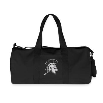 Spartanischer Krieger - Recycelte Canvas-Sporttasche von Stanley/Stella - Schwarz - Vorne