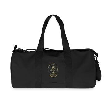 Sagittaire Zodiac Archer Signe Astrologique Cadeau - Sac de sport en toile recyclée Stanley/Stella - noir - Devant