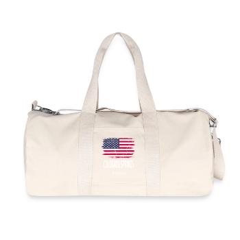Colorado Springs - Recycelte Canvas-Sporttasche von Stanley/Stella - Naturweiß - Vorne