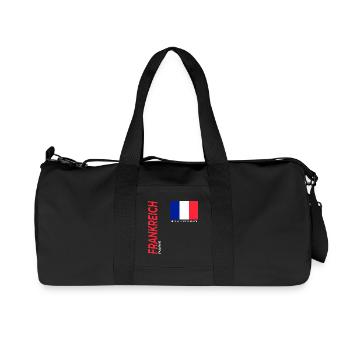 Paris - Recycled Canvas Sports Bag by Stanley/Stella - black - Front