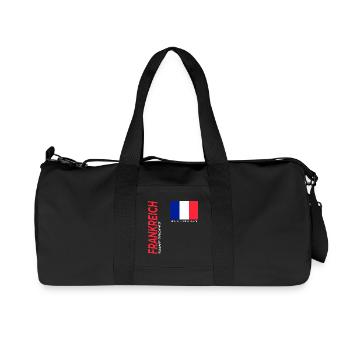 Saint-Tropez - Sac de sport en toile recyclée Stanley/Stella - noir - Devant