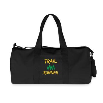 Trailrunner - Recycelte Canvas-Sporttasche von Stanley/Stella - Schwarz - Vorne