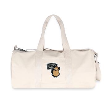 I Have No Idea What I'm Doing – Confused Kar - Recycled Canvas Sports Bag by Stanley/Stella - natural - Front