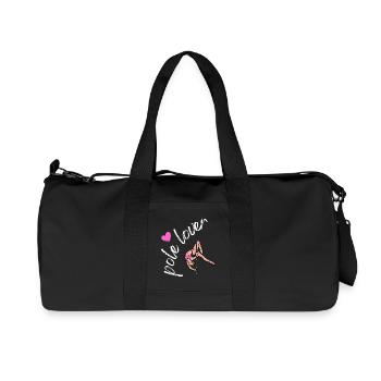 Pole Dance Love Power - Recycled Canvas Sports Bag by Stanley/Stella - black - Front