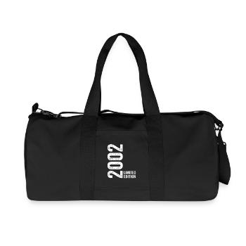 2002 Édition Limitée 24 ans anniversaire - Sac de sport en toile recyclée Stanley/Stella - noir - Devant