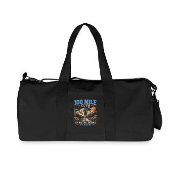 Trail Running - 100 Mile Club - Recycled Canvas Sports Bag by Stanley/Stella - black - Front