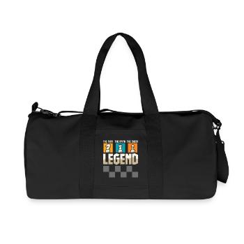Chess Chess Player Chessboard - Recycled Canvas Sports Bag by Stanley/Stella - black - Front