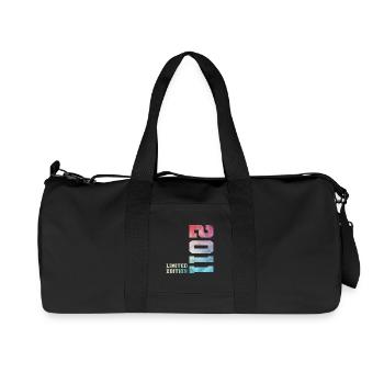 15. Geburtstag Limited Edition 2011– Jahrgang 2011 - Recycelte Canvas-Sporttasche von Stanley/Stella - Schwarz - Vorne