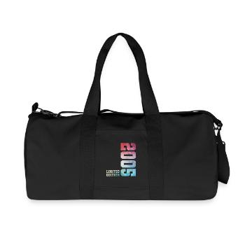 21st Birthday Limited Edition 2005 Vintage 2005 - Recycled Canvas Sports Bag by Stanley/Stella - black - Front