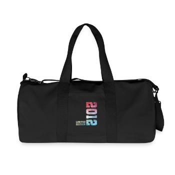 14e anniversaire Édition Limitée 2012 Millésime 2012 - Sac de sport en toile recyclée Stanley/Stella - noir - Devant