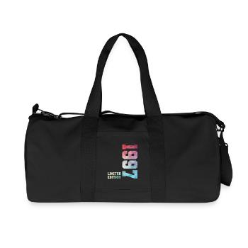 29e anniversaire Édition limitée 1997 Millésime 1997 - Sac de sport en toile recyclée Stanley/Stella - noir - Devant