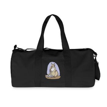 Amei 79 - Recycled Canvas Sports Bag by Stanley/Stella - black - Front