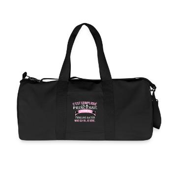 Twirling baton - Sac de sport en toile recyclée Stanley/Stella - noir - Devant