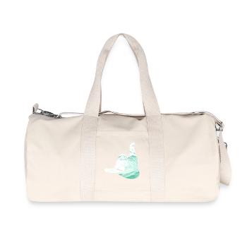 Hi Surfer Shaka - Recycled Canvas Sports Bag by Stanley/Stella - natural - Front