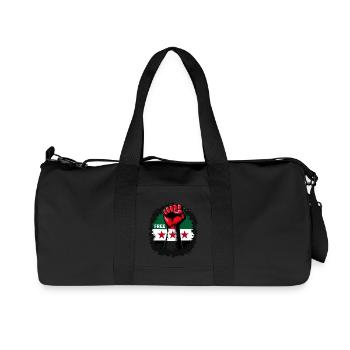 Free Syria Free Syria Hand Women - Recycled Canvas Sports Bag by Stanley/Stella - black - Front