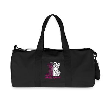 Sternzeichen Widder - Recycelte Canvas-Sporttasche von Stanley/Stella - Schwarz - Vorne