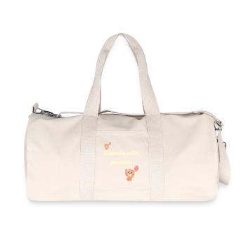 Manipuler avec émotion – Pastel Mental Health Aware - Sac de sport en toile recyclée Stanley/Stella - blanc naturel - Devant