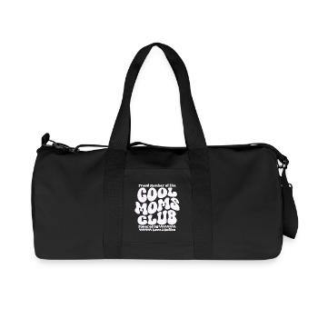 Cadeau des mamans pour la fête des mères - Club des mamans cool - Sac de sport en toile recyclée Stanley/Stella - noir - Devant