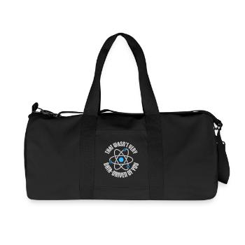 Ce n’était pas très axé sur les données de ta part, nerd drôle - Sac de sport en toile recyclée Stanley/Stella - noir - Devant