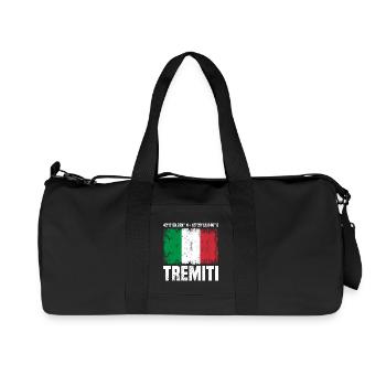 Coordonnées Tremiti - Sac de sport en toile recyclée Stanley/Stella - noir - Devant
