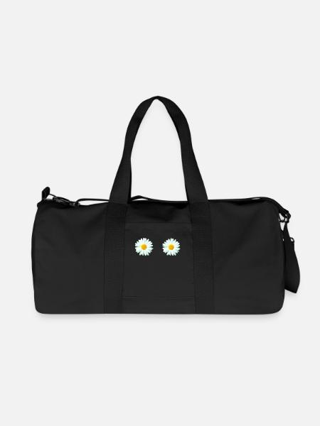 Margerite - Recycelte Canvas-Sporttasche von Stanley/Stella - Schwarz