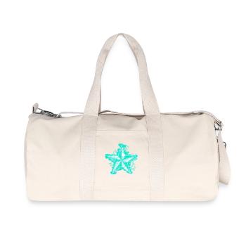 Étoile du Nord - Sac de sport en toile recyclée Stanley/Stella - blanc naturel - Devant