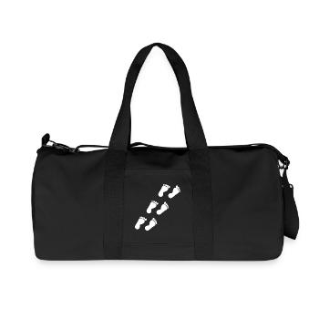 Foot Feet Foot Care Podiatry Gift Gift Idea - Recycled Canvas Sports Bag by Stanley/Stella - black - Front