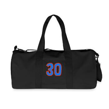 30. 30 ANS. 30e ANNIVERSAIRE. ANNIVERSAIRE 30 ANS. - Sac de sport en toile recyclée Stanley/Stella - noir - Devant