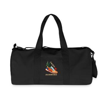 Trail Running - Recycelte Canvas-Sporttasche von Stanley/Stella - Schwarz - Vorne