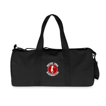 Mein DNA - Badminton - Recycelte Canvas-Sporttasche von Stanley/Stella - Schwarz - Vorne
