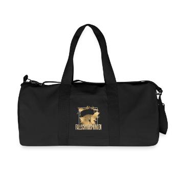Fallschirmspringen - Recycelte Canvas-Sporttasche von Stanley/Stella - Schwarz - Vorne