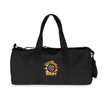 Meine DNA - Dart - Recycelte Canvas-Sporttasche von Stanley/Stella - Schwarz - Vorne