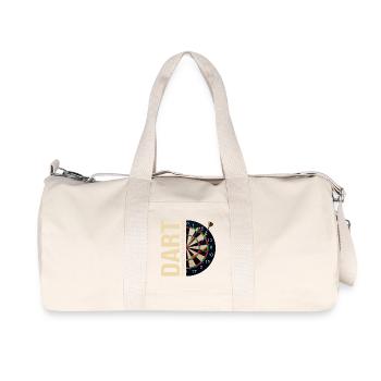 Das Surren der Pfeile - Die Melodie meines Lebens - Recycelte Canvas-Sporttasche von Stanley/Stella - Naturweiß - Vorne