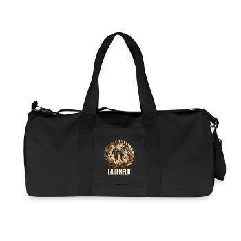 Laufheld - Recycelte Canvas-Sporttasche von Stanley/Stella - Schwarz - Vorne