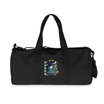 Alien Travel - Recycled Canvas Sports Bag by Stanley/Stella - black - Front