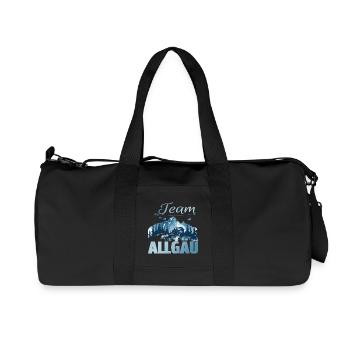 Team Allgäu - Recycelte Canvas-Sporttasche von Stanley/Stella - Schwarz - Vorne