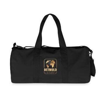 Detmold - Recycelte Canvas-Sporttasche von Stanley/Stella - Schwarz - Vorne